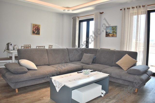 Two bedroom apartment for rent close to the Center of Tirana.

It is situated on the 5-th floor of